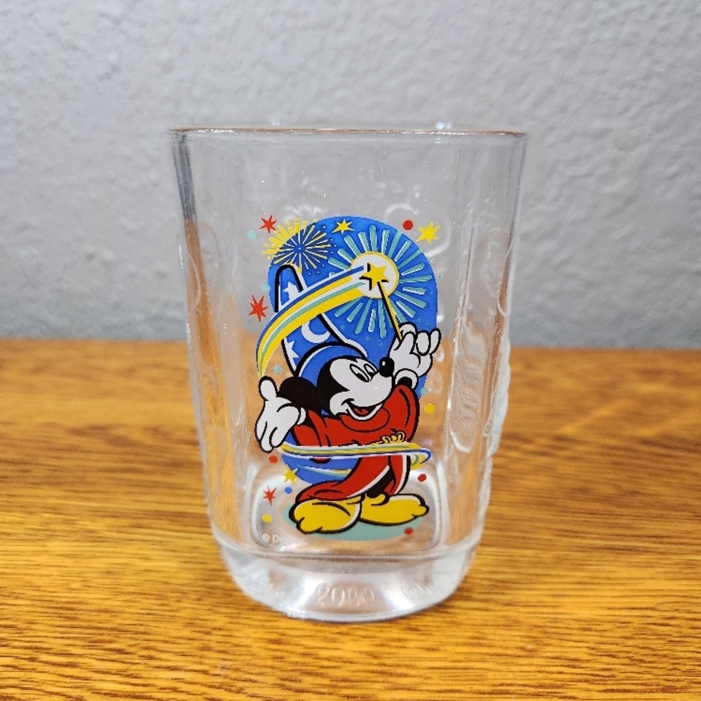 Disney World Epcot Mickey Mouse Glass from McDonald's 2000